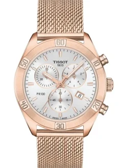 TISSOT Damenuhren-PR100/LR/CHRQ/ROSE/CAD ARGENTE T101.917.33.031.00