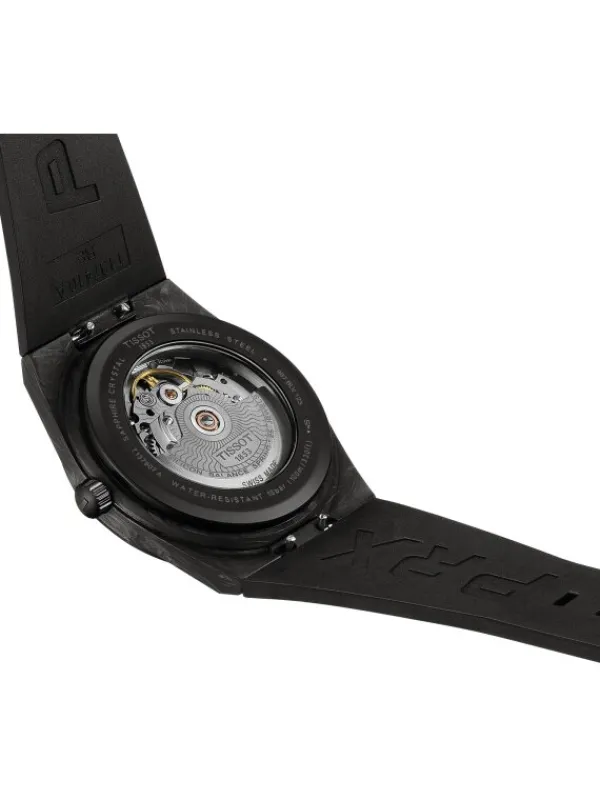 TISSOT Herrenuhren-PRX Powermatic 80 40 mm Carbon T137.907.97.201.00