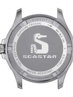 TISSOT Herrenuhren-SEASTAR 1000 40 mm Quarz Schwarz T120.410.27.051.00