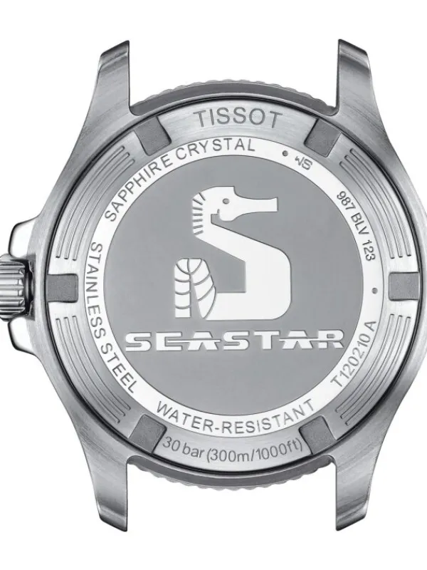 TISSOT Damenuhren-SEASTAR 1000 36 mm Weiß T120.210.17.116.00