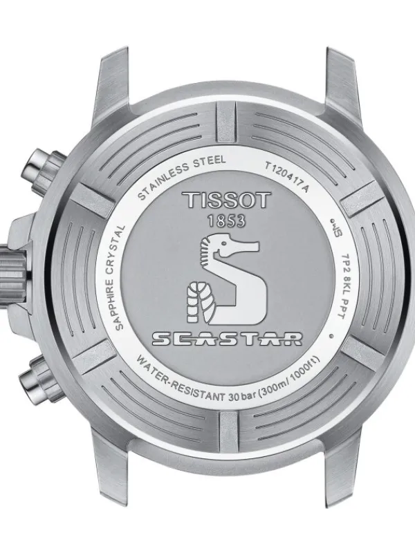 TISSOT Herrenuhren-Seastar 1000 Chronograph T120.417.17.081.01