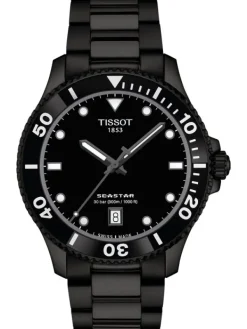 TISSOT Herrenuhren-Seastar 1000 40mm schwarz T120.410.33.051.00