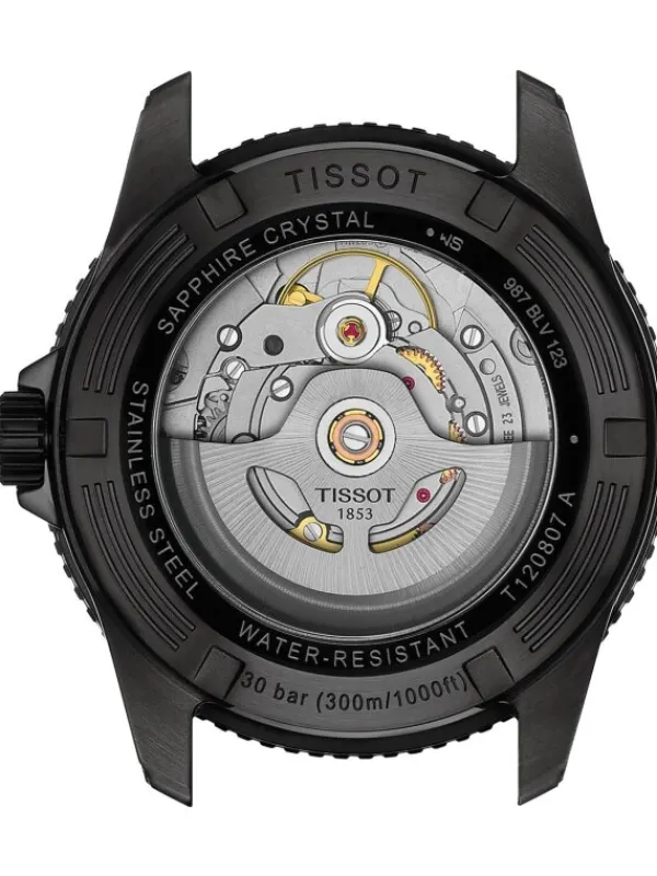 TISSOT Herrenuhren-Seastar 1000 Powermatic 80 40mm black T120.807.33.051.00