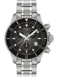 TISSOT Herrenuhren | Damenuhren-Seastar 1000 Quarz Chronograph 38 mm T120.217.11.061.00