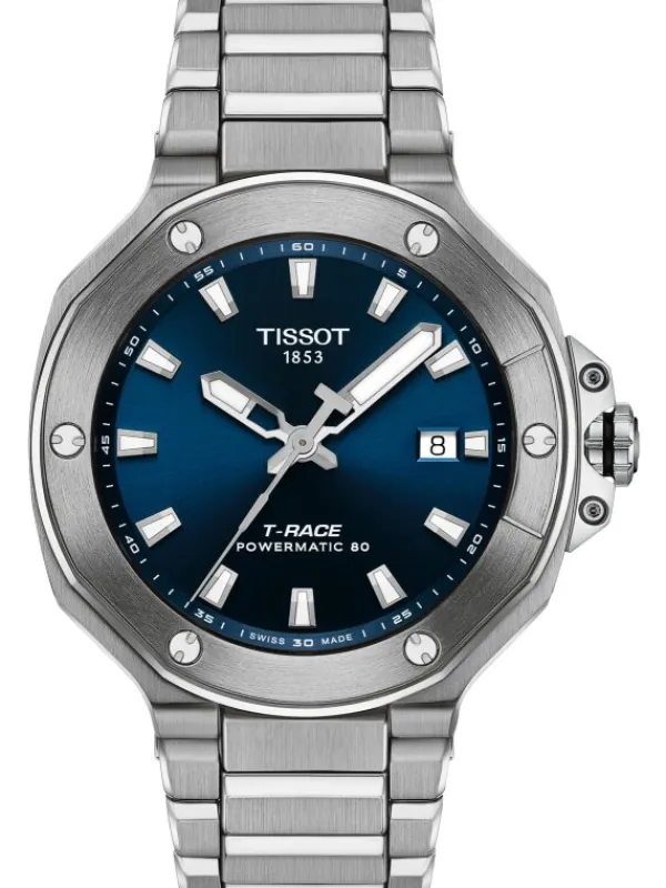 TISSOT Herrenuhren-T-Race Powermatic 80 41mm T141.807.11.041.00