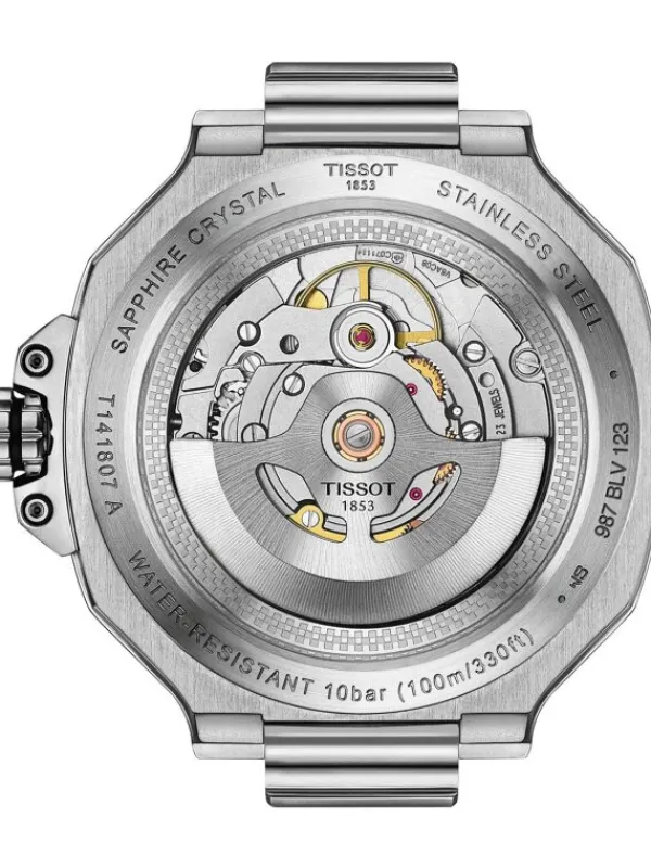 TISSOT Herrenuhren-T-Race Powermatic 80 41mm T141.807.11.041.00