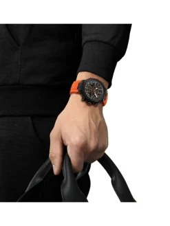 TISSOT Herrenuhren-T-Race Quarz Chronograph Orange T141.417.37.051.02