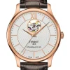 TISSOT Herrenuhren-TRADITION Powermatic 80, braun T063.907.36.038.00