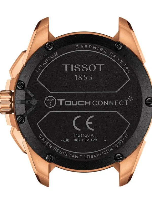 TISSOT Smartwatches | Herrenuhren-T-TOUCH CONNECT Solar roségoldfarben T121.420.47.051.02