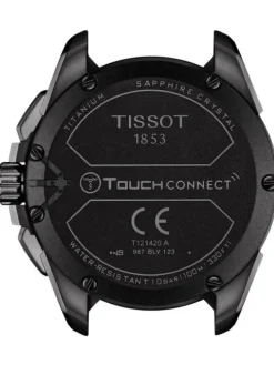 TISSOT Smartwatches | Herrenuhren-T-TOUCH CONNECT solar schwarz ip T121.420.47.051.04
