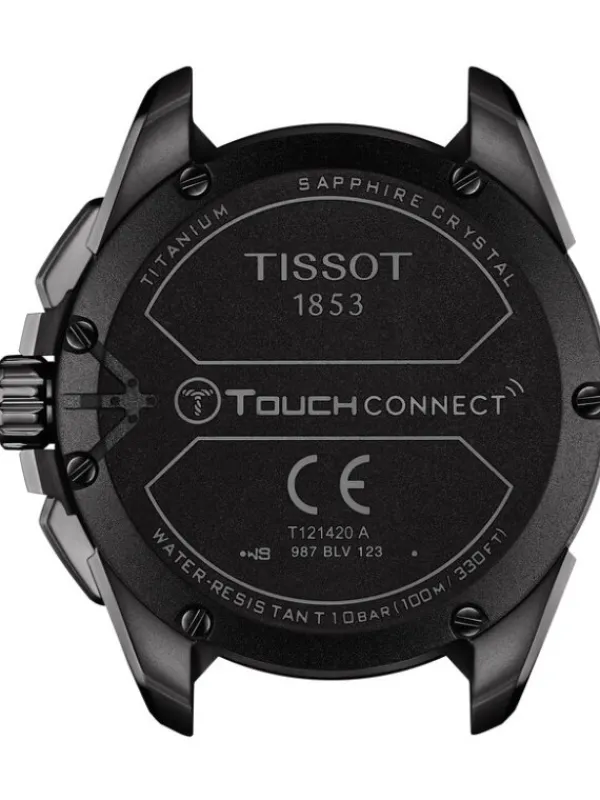 TISSOT Smartwatches | Herrenuhren-T-TOUCH CONNECT solar schwarz ip T121.420.47.051.04
