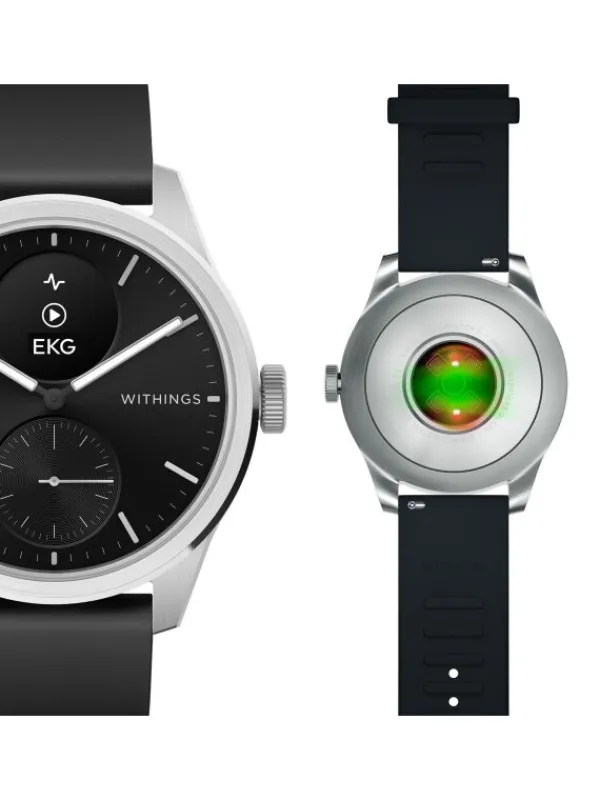 WITHINGS Damenuhren | Herrenuhren-Scanwatch 2 42mm - Black HWA10-model 4-All-Int